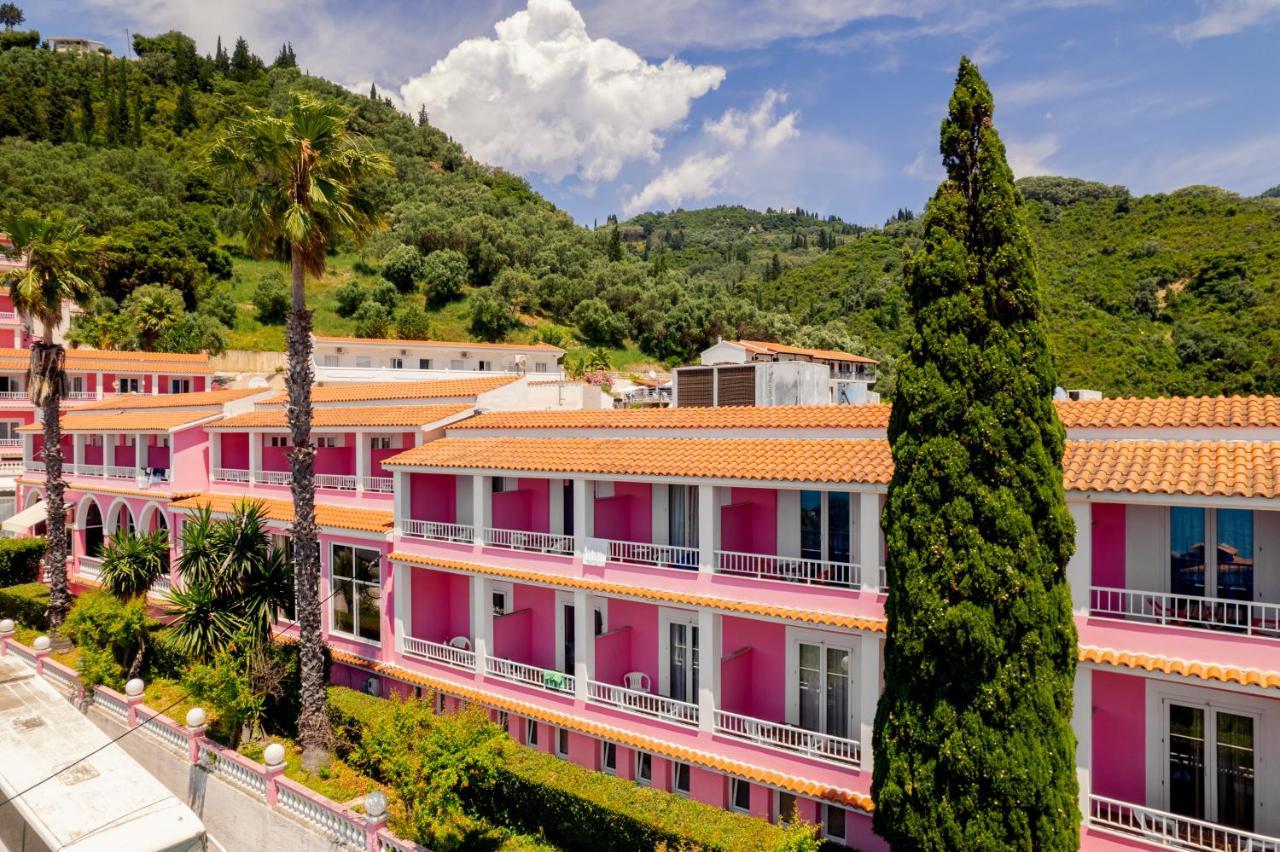The Pink Palace Hostel Агиос-Гордиос Экстерьер фото